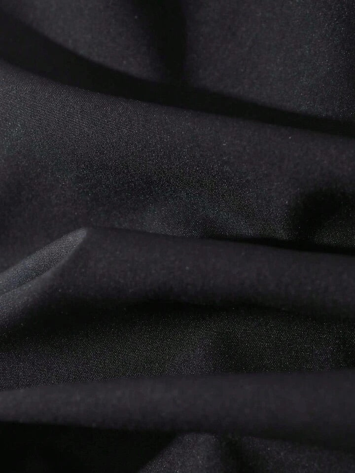 Printed wide leg cargo