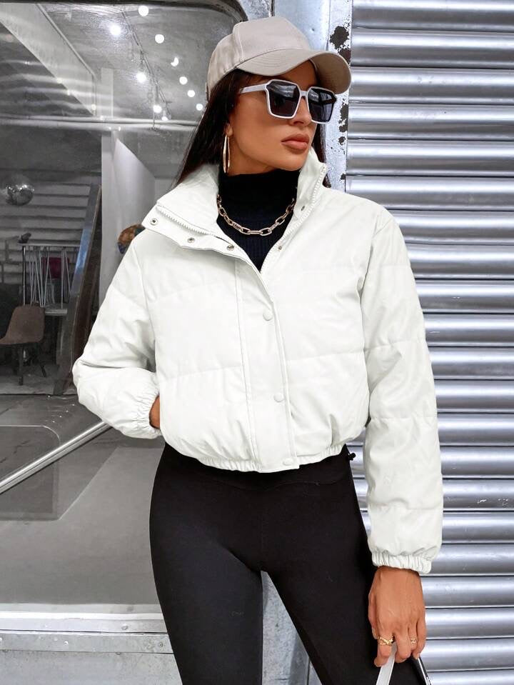 Robbie Puffer Jacket (White)