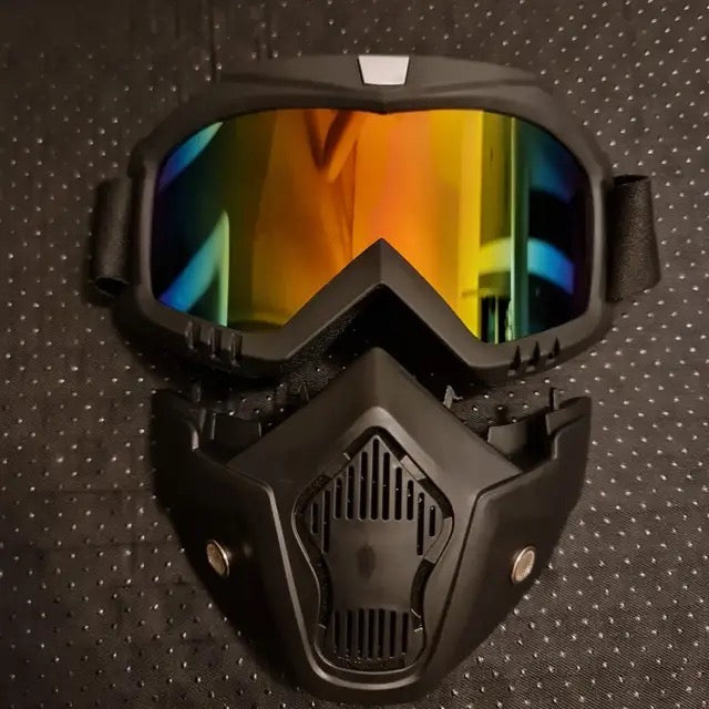 Sunglasses Riding Motocross Glasses Windproof Cycling Masks Full Face Protective Uv Protection for Skiing Helmet Goggles
