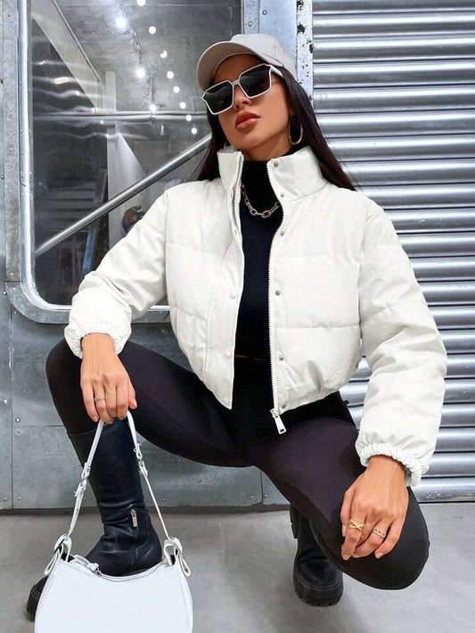 Robbie Puffer Jacket (White)