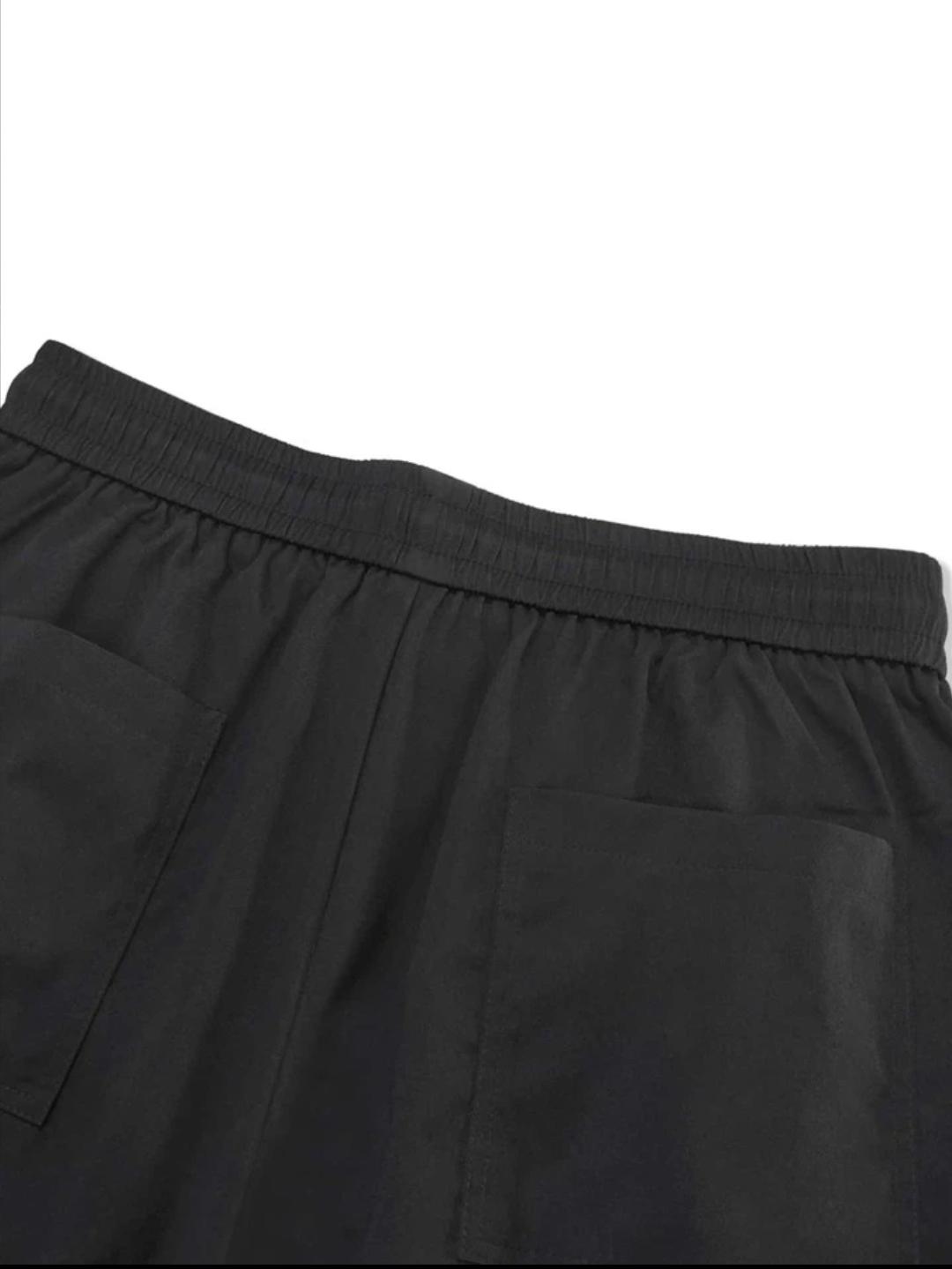 EMRG Men Flap Pocket Side Cargo Pants