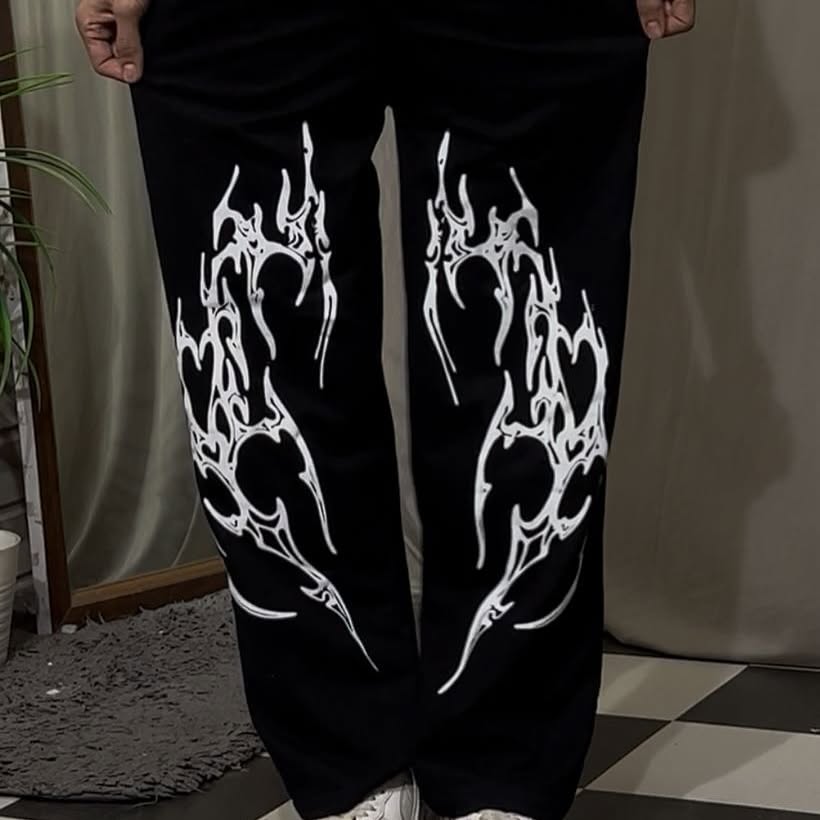 Aura Black Straight Pant