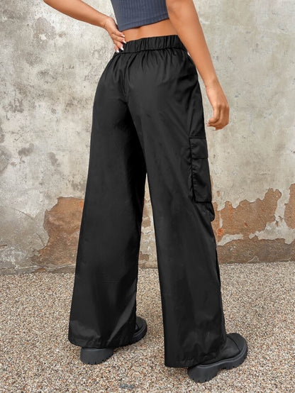 Flap Pocket Side Cargo Pants