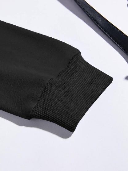 Kangaroo Pocket Solid Thermal Lined Hoodie