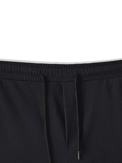 Black Cargo flap pocket